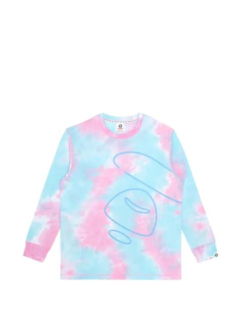 Moonface tie-dye T-shirt by BAPE
