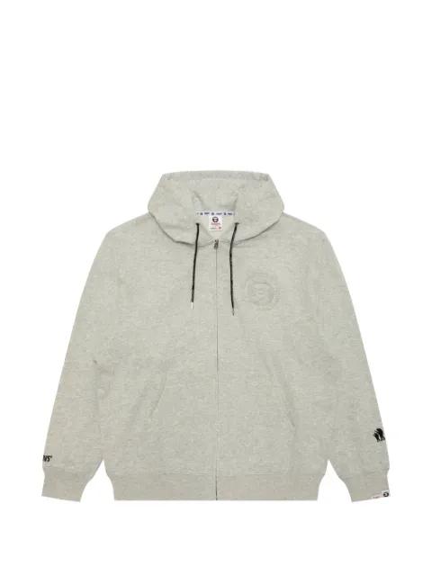 Moonface zip-up hoodie by BAPE