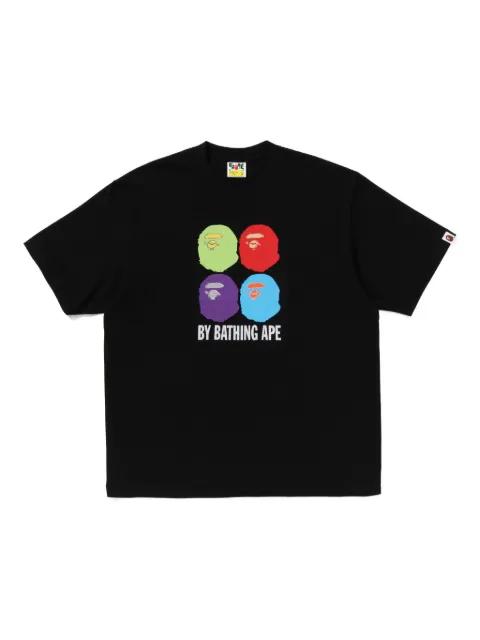 Multi Ape Head T-shirt by BAPE