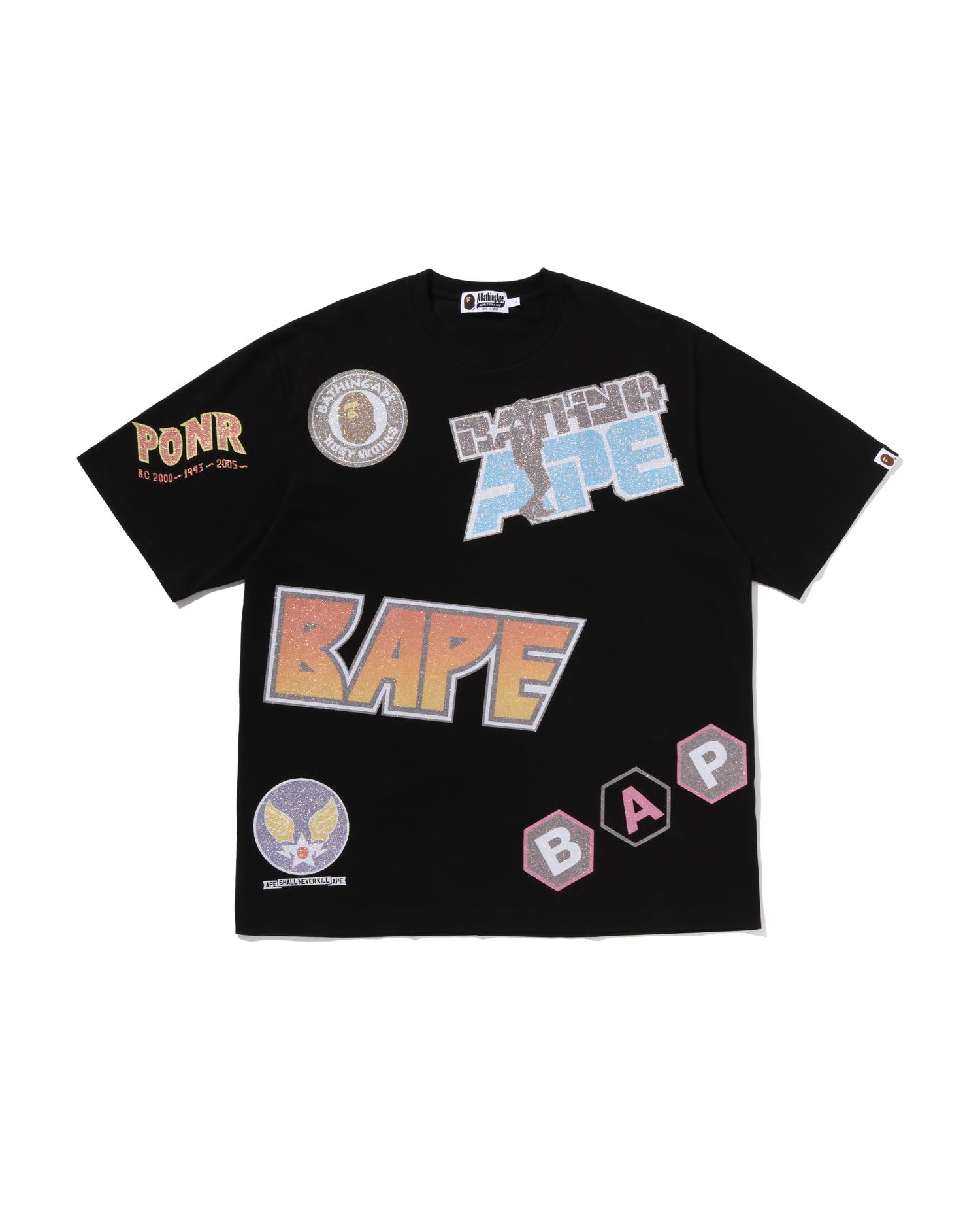 Multi Archive Motif Relaxed Fit Tee by BAPE