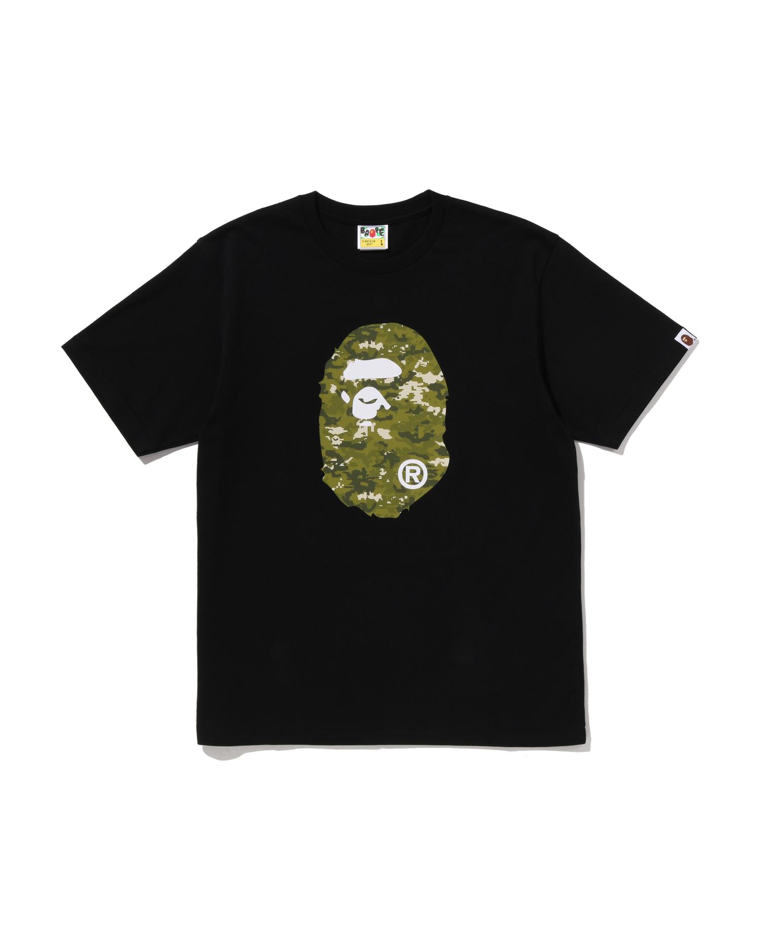 Multi Pixel Camo Ape Head Tee by BAPE