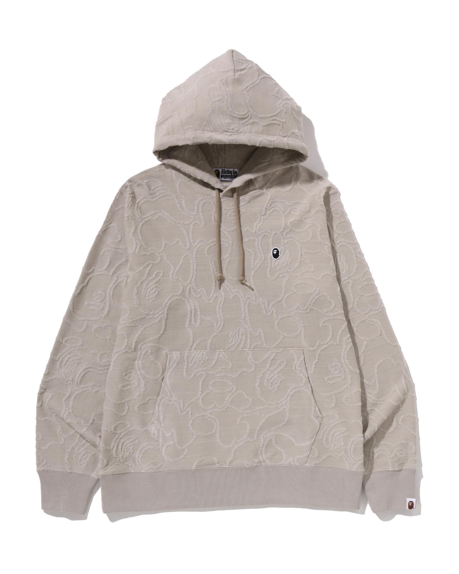 Neon Camo Jacquard Pullover Hoodie by BAPE