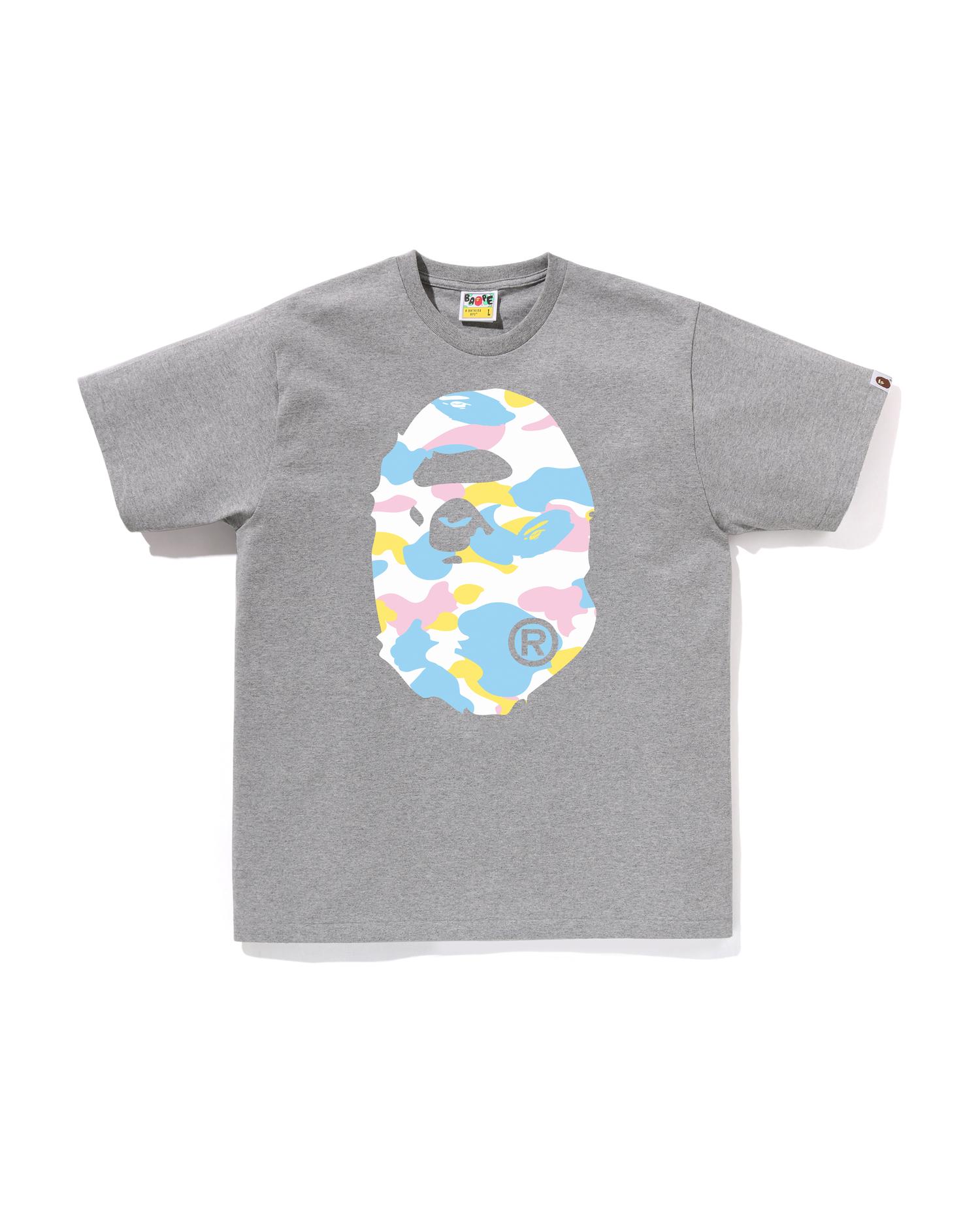 New Multi Camo Big Ape Head Tee by BAPE