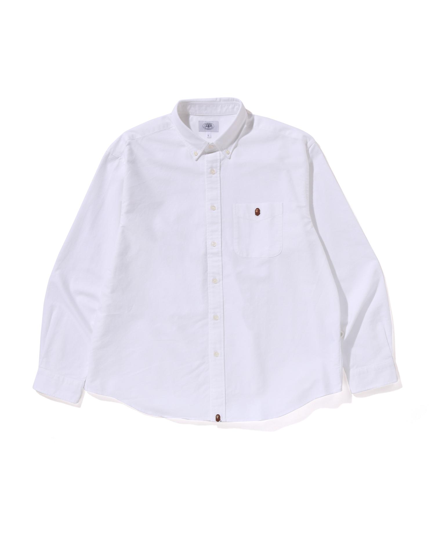 One Point Oxford Ls Shirt by BAPE