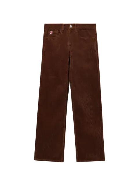 PU corduroy trousers by BAPE