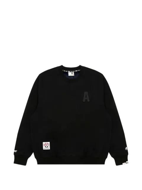 Patch crew-neck sweater by BAPE