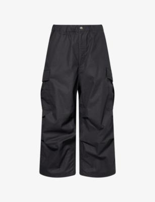 Ripstop Cargo Wide-Leg Cotton-Poplin Trousers by BAPE