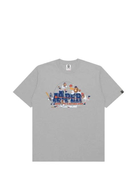 Rob Flowers graphic-print T-shirt by BAPE