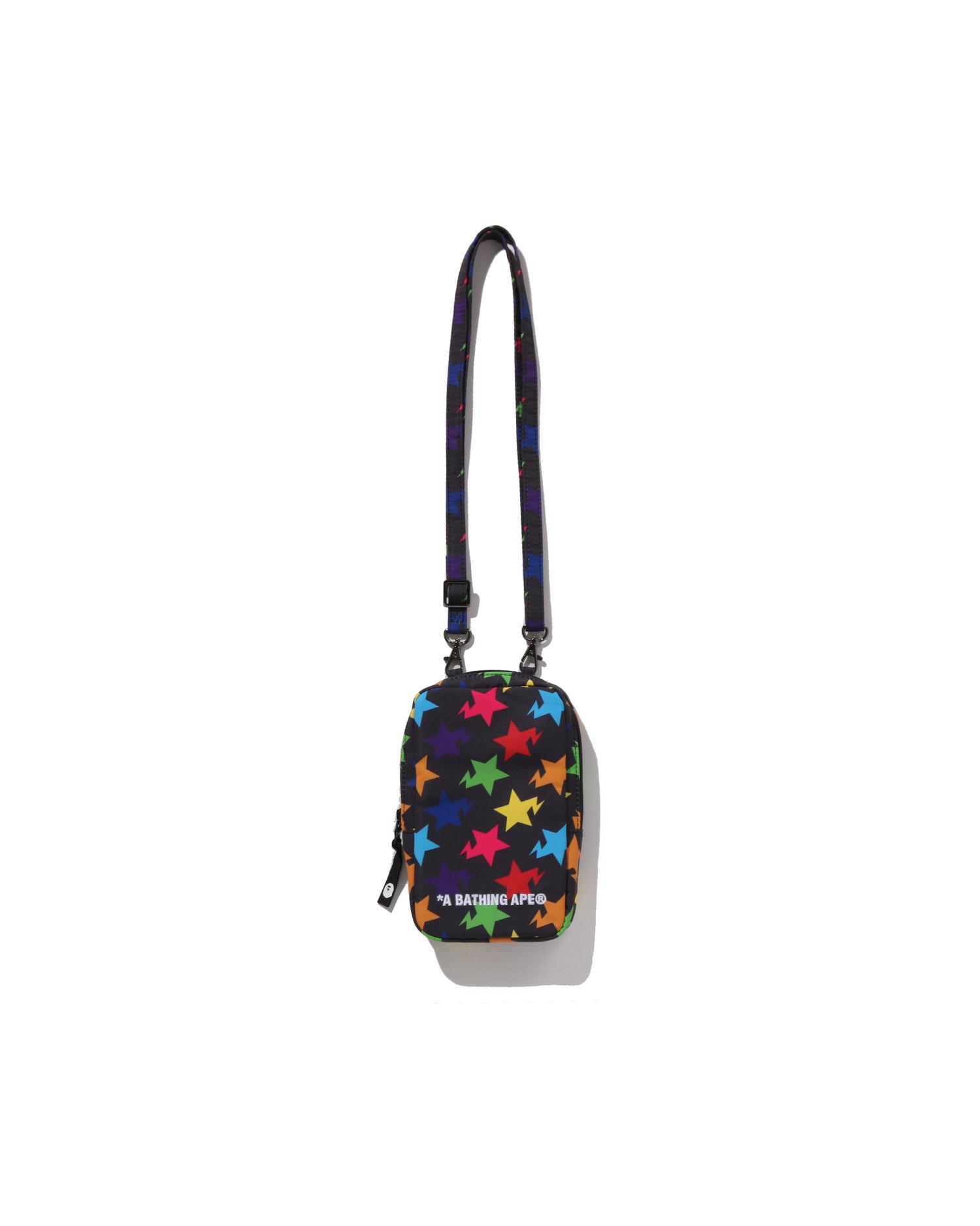 STA Pattern Phone Shoulder Bag by BAPE
