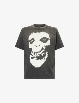 Saint Graphic-Print Cotton T-Shirt by BAPE