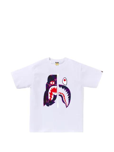 Shark graphic-print T-shirt by BAPE