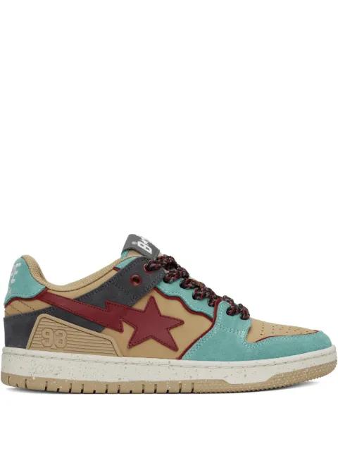 Sk8 Sta 4 M2 star-appliqué low-top sneakers by BAPE