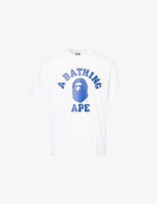 Spray Graphic-Print Cotton T-Shirt by BAPE
