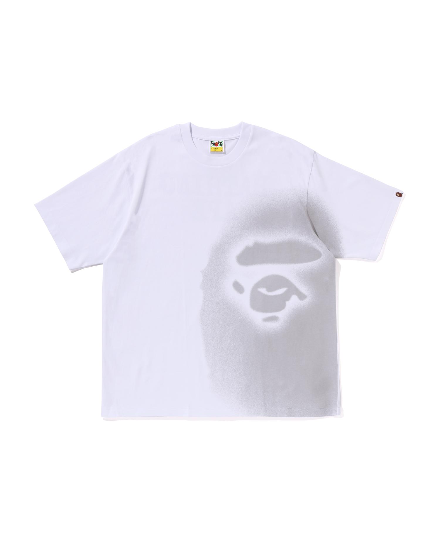 Spray Print Ape Head Relaxed Fit Tee #1 by BAPE