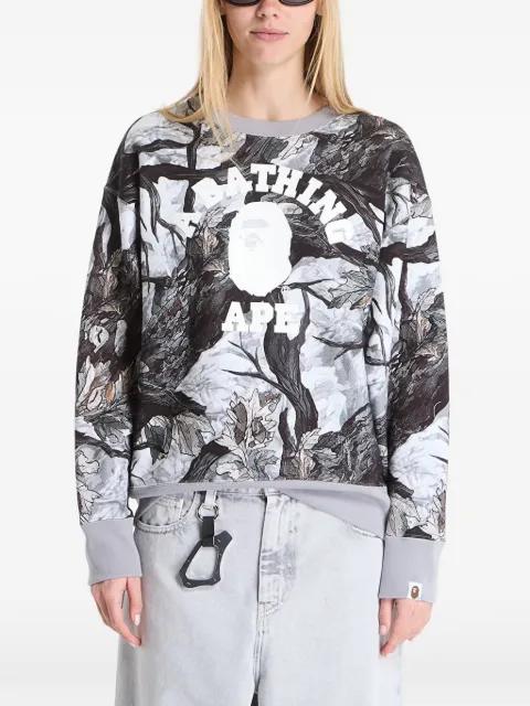 Tree Edge Camo College sweatshirt by BAPE