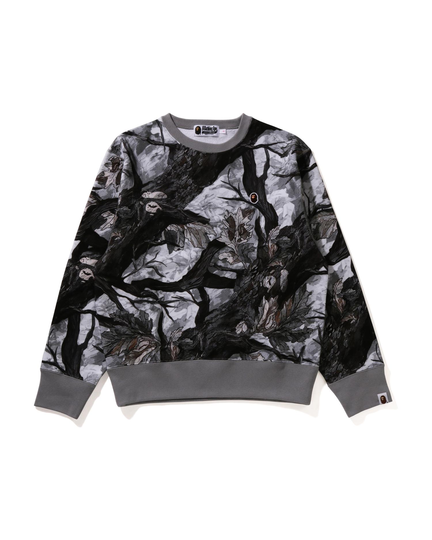 Tree Edge Camo Crewneck Sweatshirt by BAPE