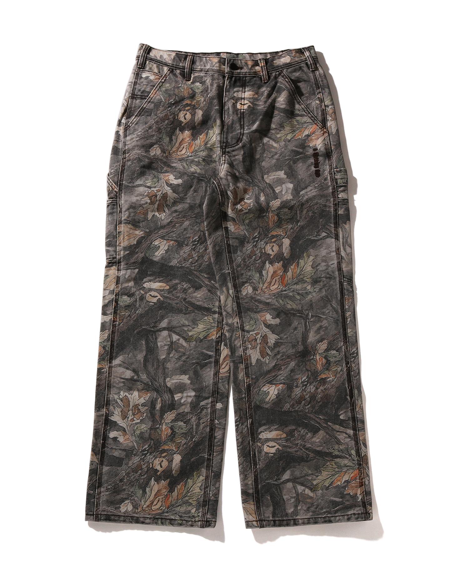 Tree Edge Camo Relaxed Fit Work Pants by BAPE