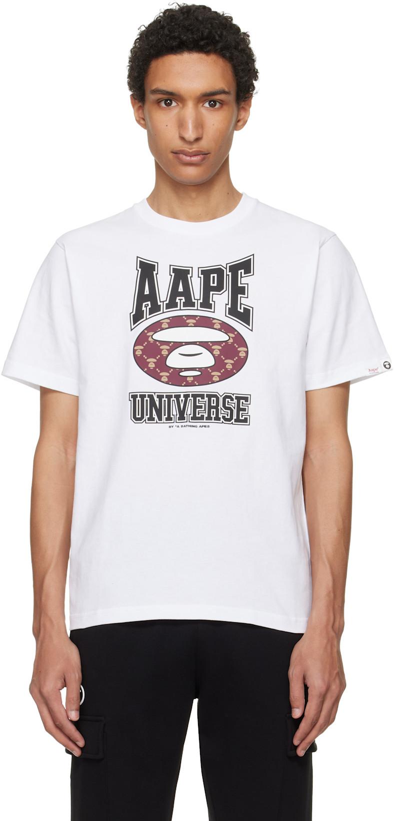 White Basic T-shirt by BAPE