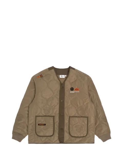 X Alpha Industries M-65 quilted jacket by BAPE