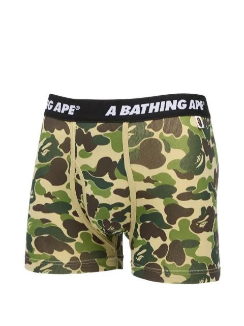 abc camouflage trunks by BAPE