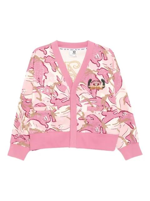 all-over graphic print jacket by BAPE