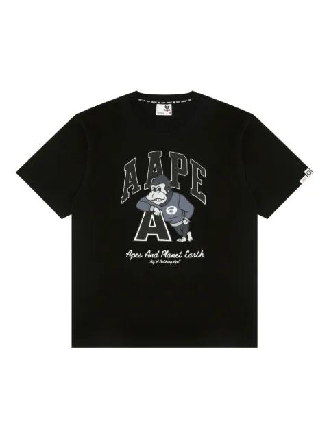 ape graphic T-shirt by BAPE