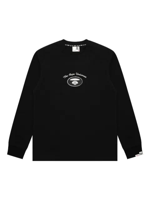 ape head logo long-sleeved sweatshirt by BAPE