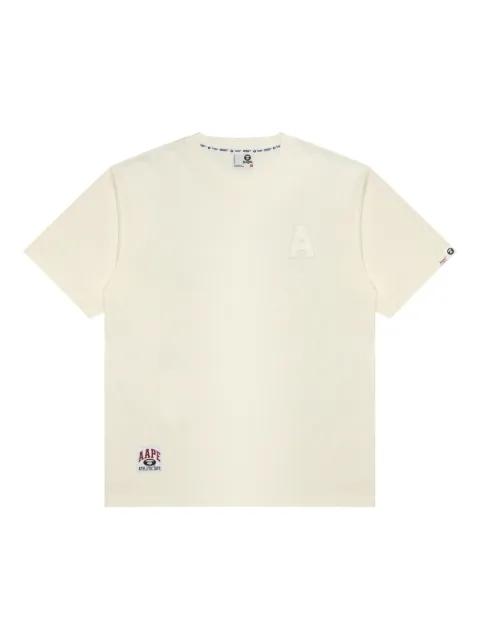 appliqué-embellished T-shirt by BAPE