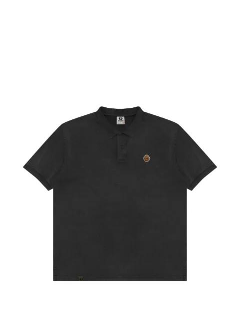 appliqué polo shirt by BAPE