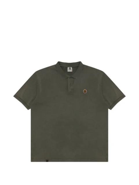 appliqué polo shirt by BAPE