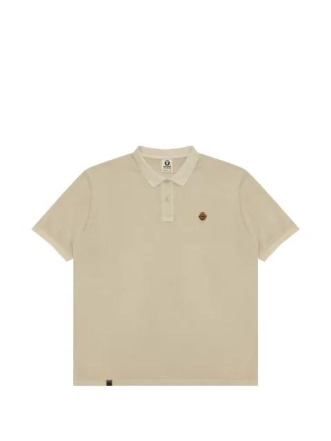 appliqué polo shirt by BAPE