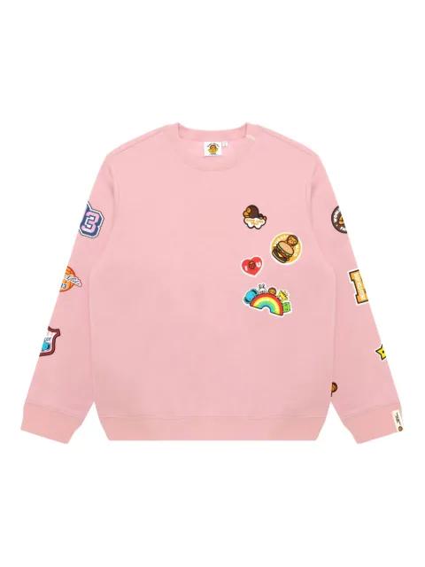 appliqué sweater by BAPE