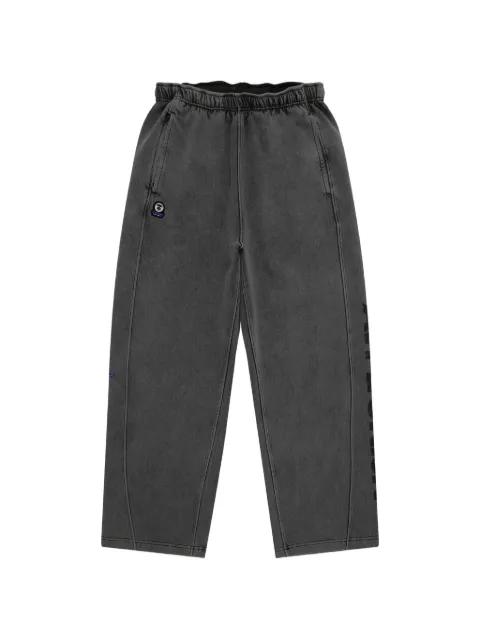appliqué wide-leg trousers by BAPE