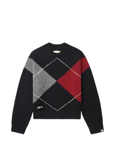 argyle sweater by BAPE
