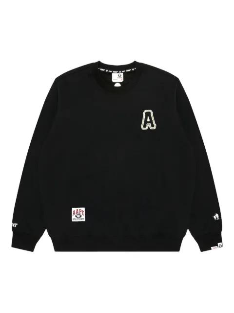 athletic-logo sweatshirt by BAPE