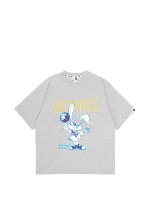 bunny graphic T-shirt by BAPE