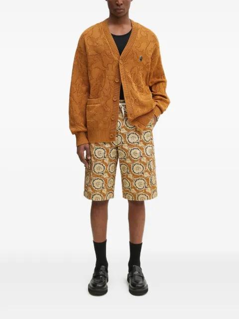 buttoned cotton cardigan by BAPE