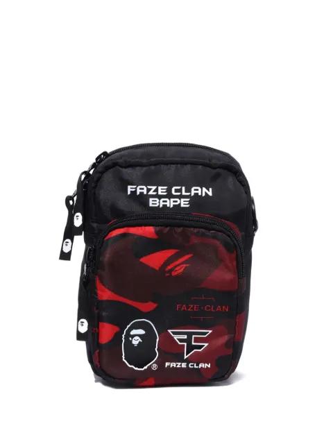 camo gadget pouch by BAPE