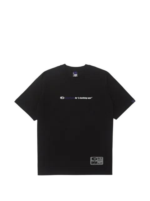 camo-print T-shirt by BAPE