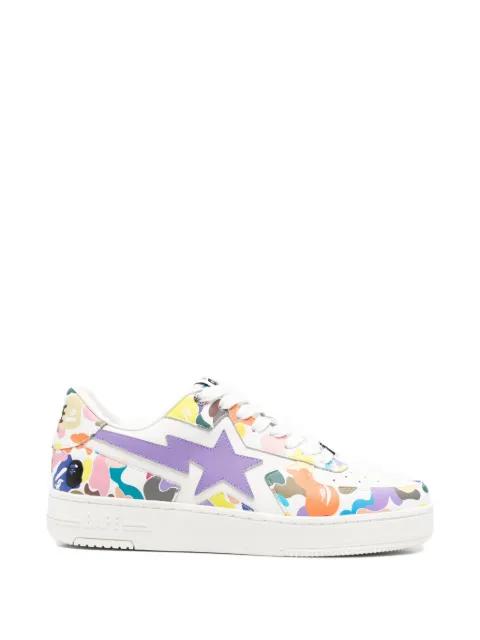 camo-print sneakers by BAPE