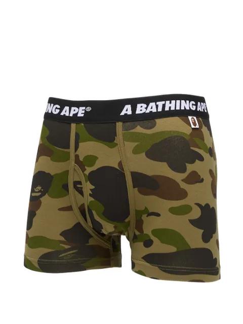 camo trunks by BAPE