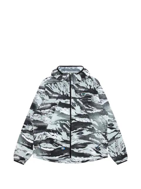 camouflage hoodied jacket by BAPE