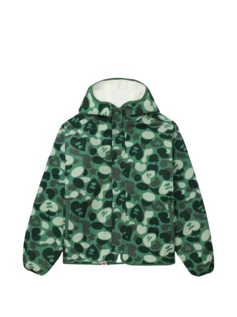 camouflage hoodied jacket by BAPE