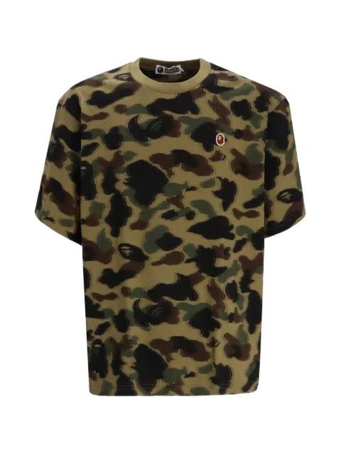 camouflage-pattern T-shirt by BAPE