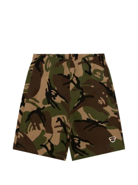 camouflage-pattern shorts by BAPE