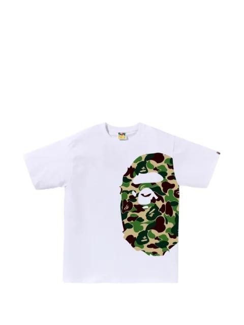 camouflage-print Ape Head T-shirt by BAPE