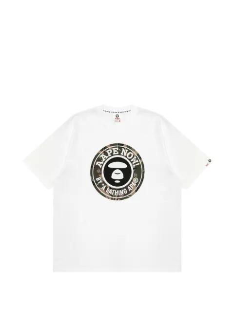 camouflage-print Moonface T-shirt by BAPE