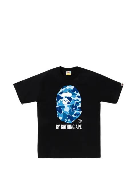 camouflage-print T-shirt by BAPE