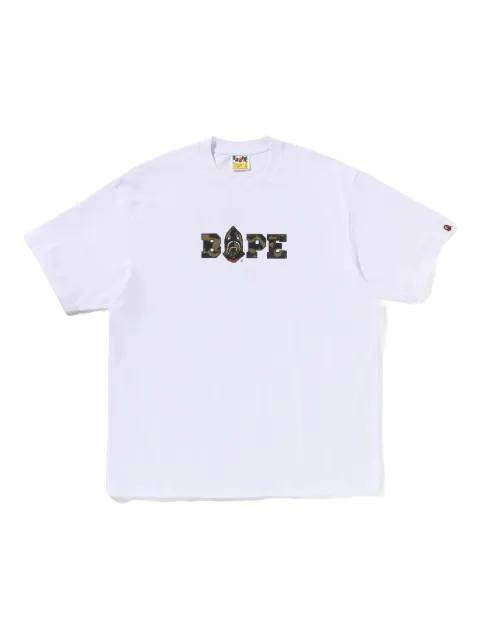 camouflage-print T-shirt by BAPE