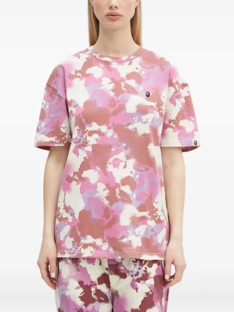 camouflage-print T-shirt by BAPE